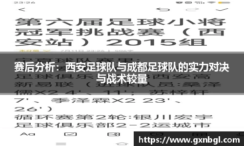 赛后分析：西安足球队与成都足球队的实力对决与战术较量